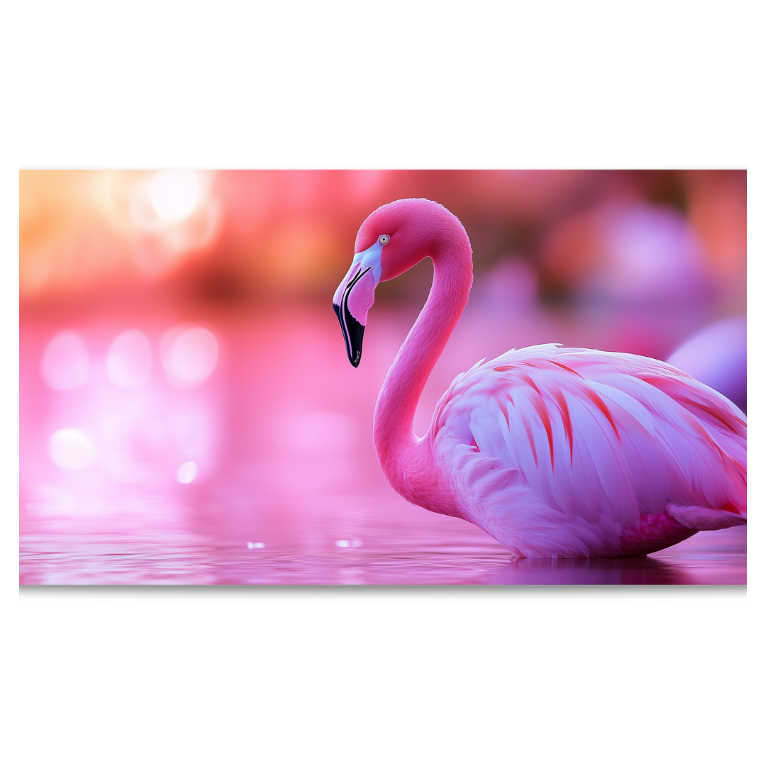 Wallpaper Pink Flamingo