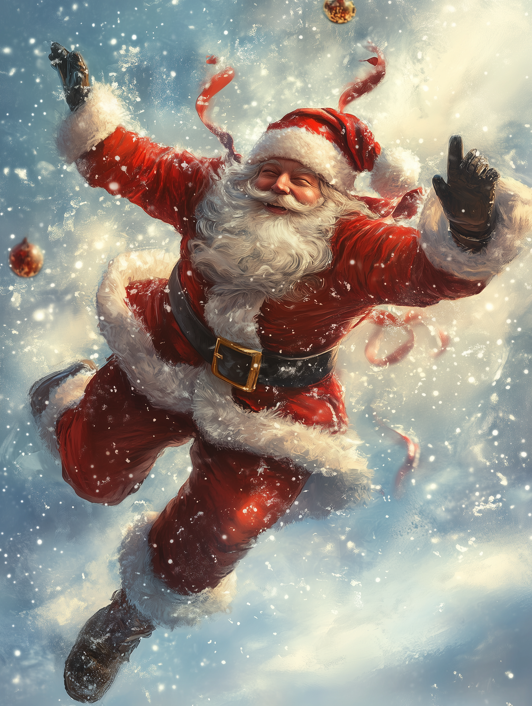 Flying Santa