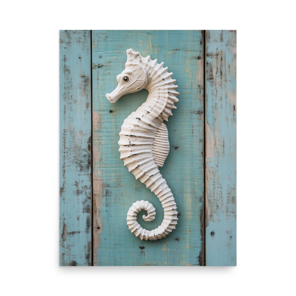 Rustic Seahorse Charm