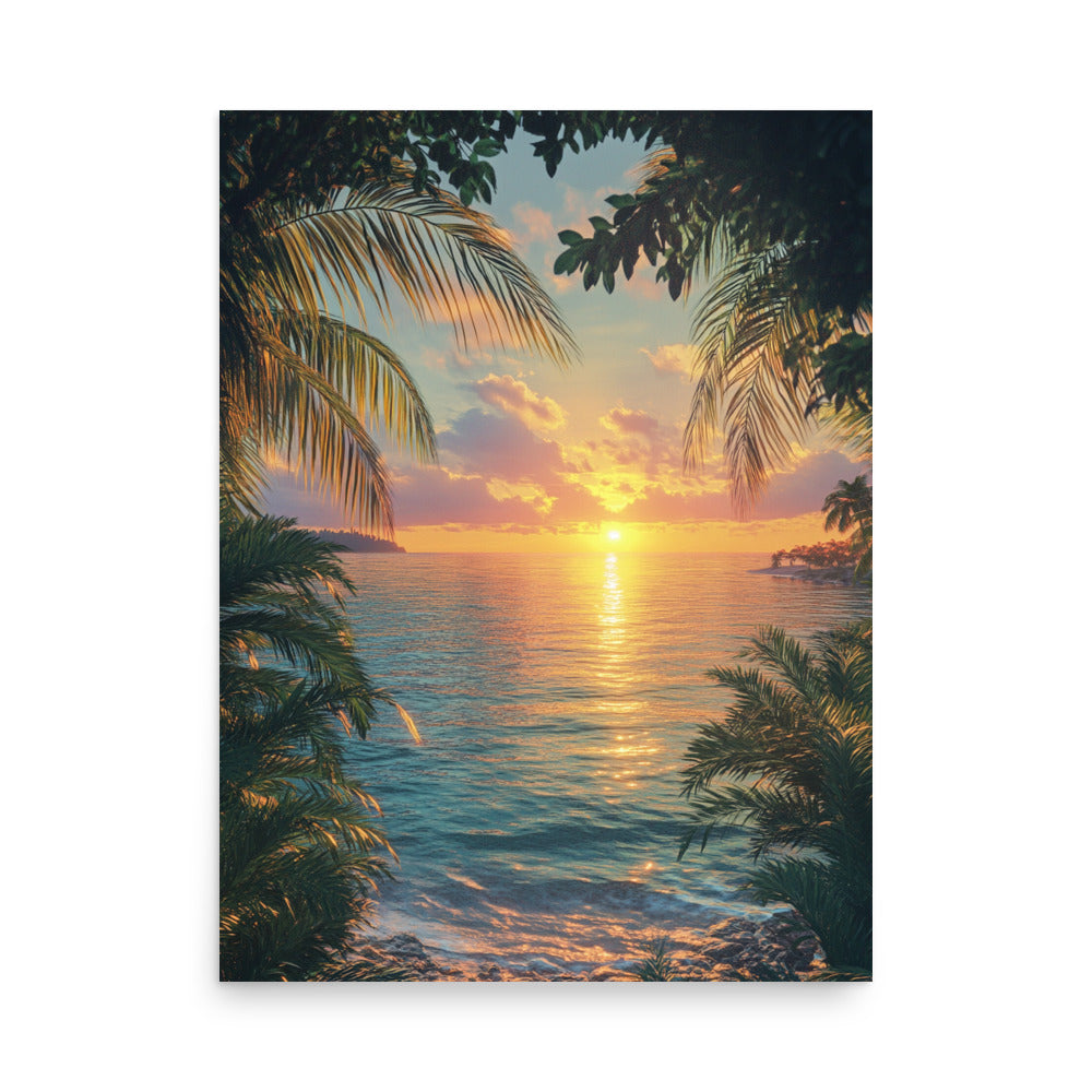 Tropical Sunset Escape